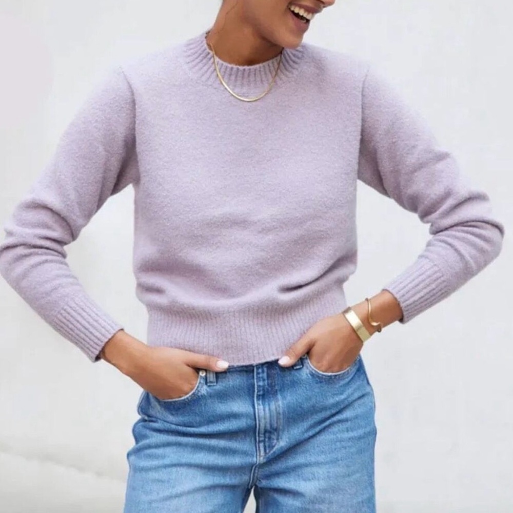 AYR The Little Joy Sweater Purple Mist Medium